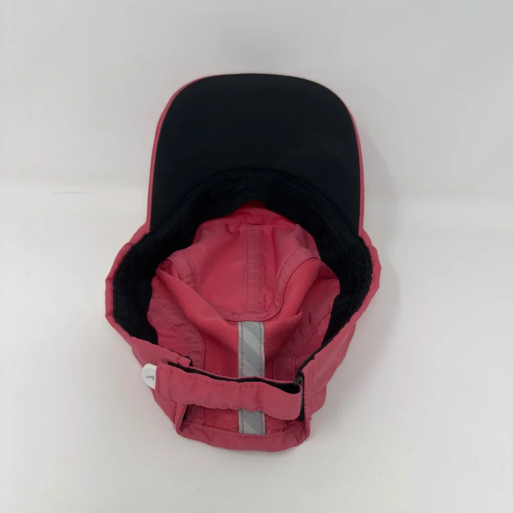 Vintage Nike Tailwind 7 Panel Hat Cap‎ Pink Strapback Dri-Fit Featherlight